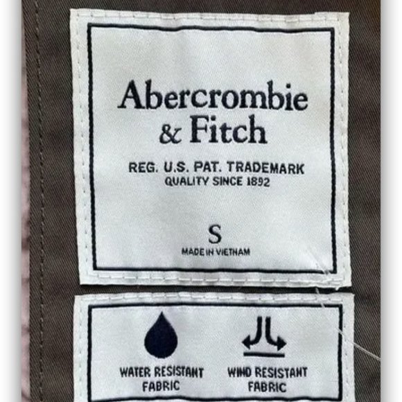 Abercrombie & Fitch Green Water and Wind Resistant Heavy Jacket - Picture 5 of 8